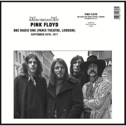 Pink Floyd - Bbc Radio One (Paris Theatre, Londonsept. 30th, 1971)