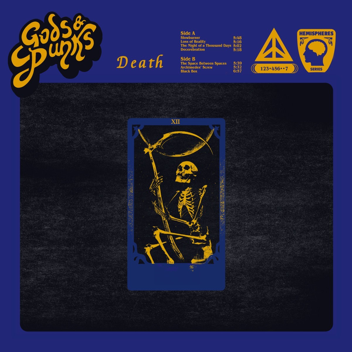 Gods & Punks - Death (Blue/Yellow Swirl Vinyl)