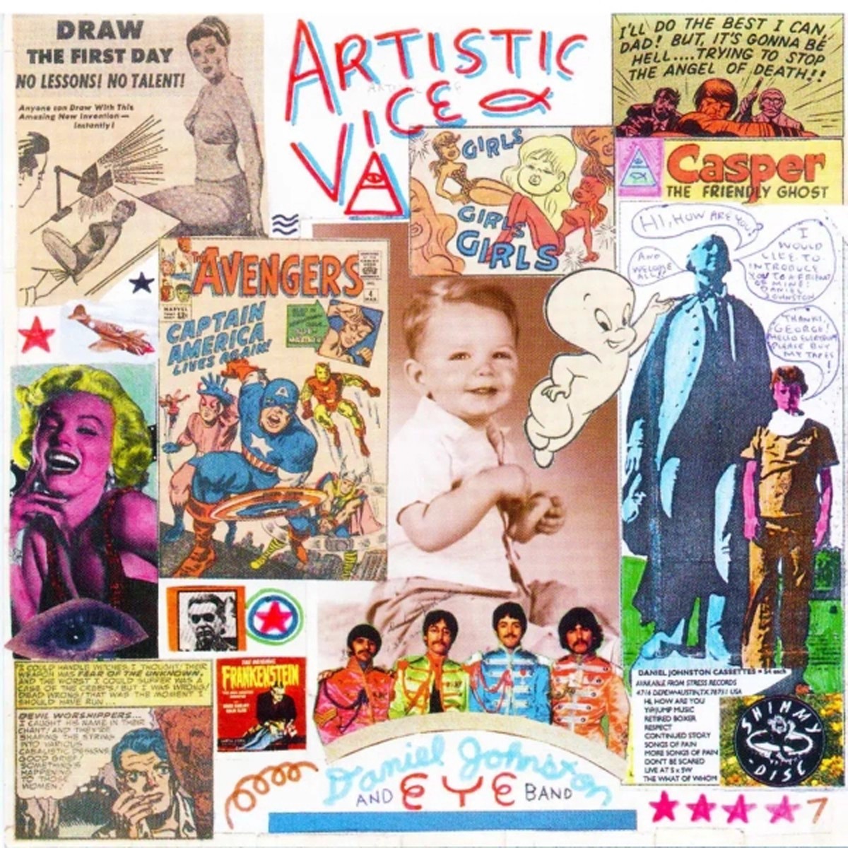 Daniel Johnston - Artistic Vice (Light Blue Vinyl)
