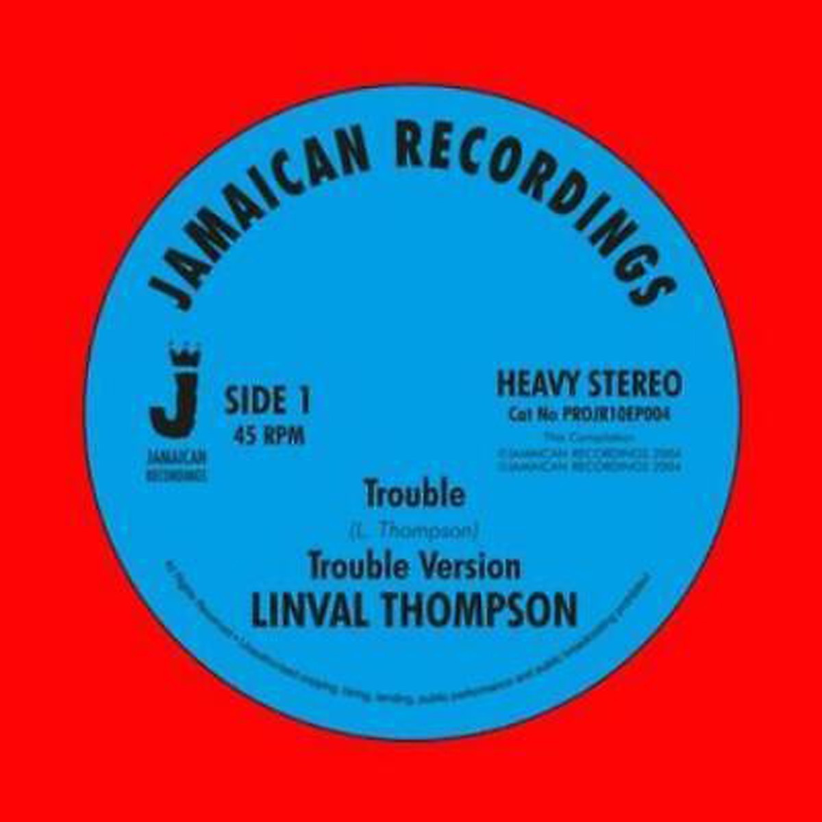 Linval Thompson - Trouble & Version / Di Wicked Dem & Version