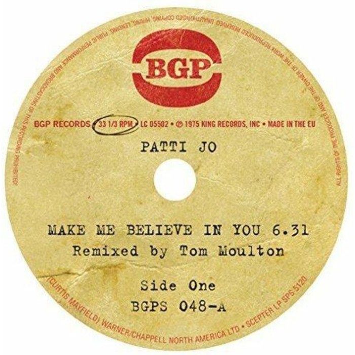 Patti Jo - Make Me Believe In You / Ain't No Love Lost