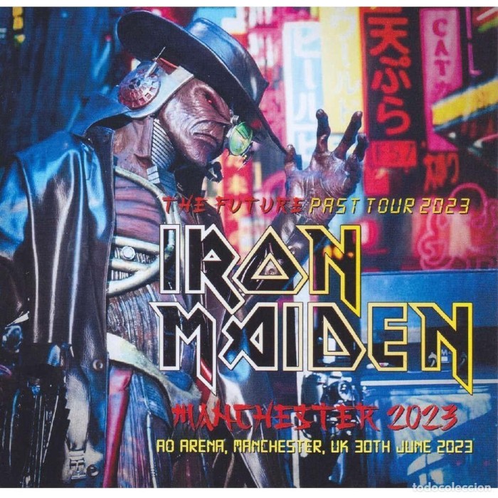Iron Maiden - The Future Past Tour 2023 - Friday 30 June: Manchester (Uk): Ao Arena