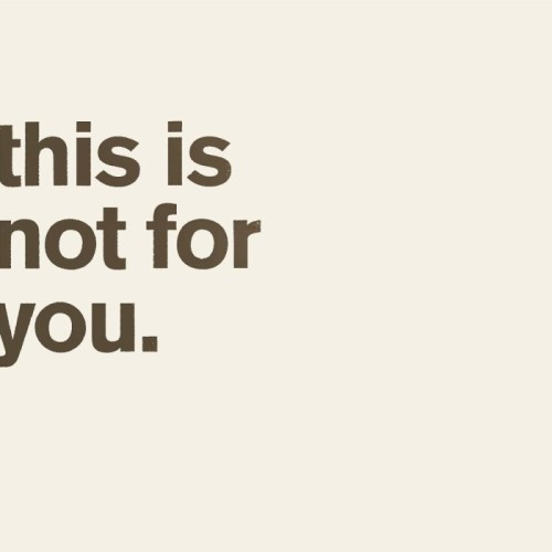 Matthew Bourne - This Is Not For You.