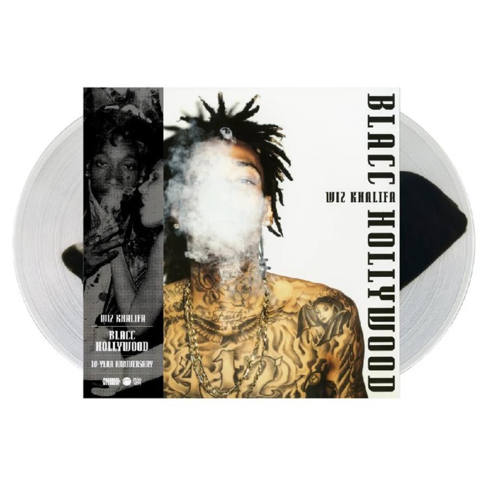 Wiz Khalifa - Blacc Hollywood (Blacc Tattoo Ink-In-Clear Colored Vinyl)