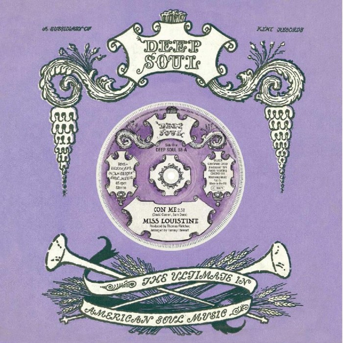 Miss Louistine & Sam Dees - Con Me / Con Me