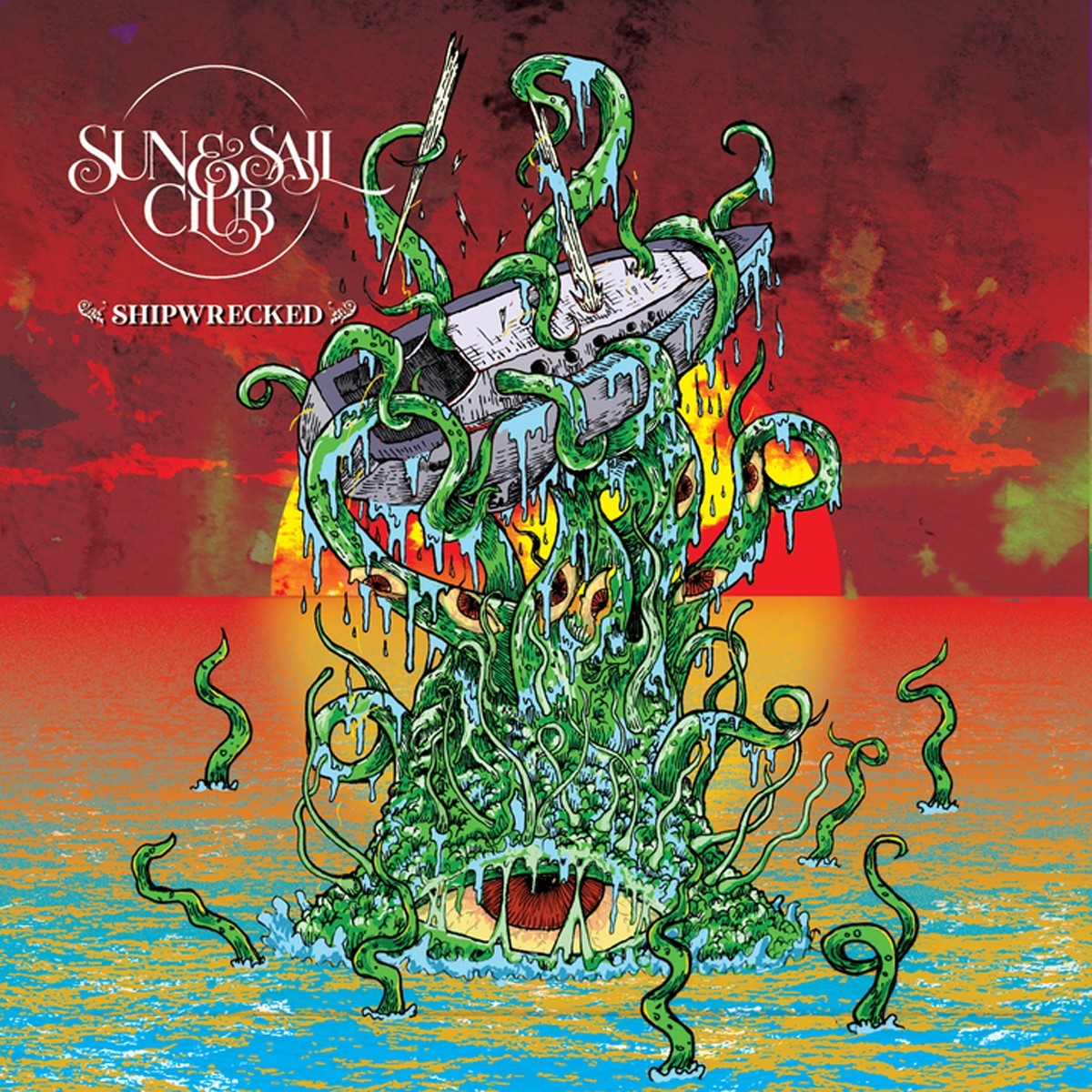 Sun And Sail Club - Shipwrecked (Color In Color Transp. Back, Blob/Splatter Red Vinyl)