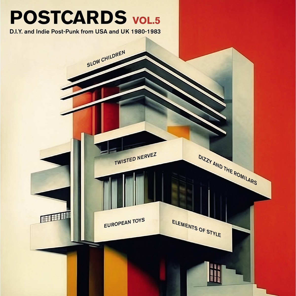 Various Artists - Postcards Vol5 (D.I.Y. And Indie Post Punk From Usa And Uk 1979-1984)
