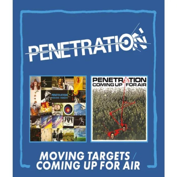 Penetration - Moving Targets / Coming Up For Air - Expanded 2CD Edition