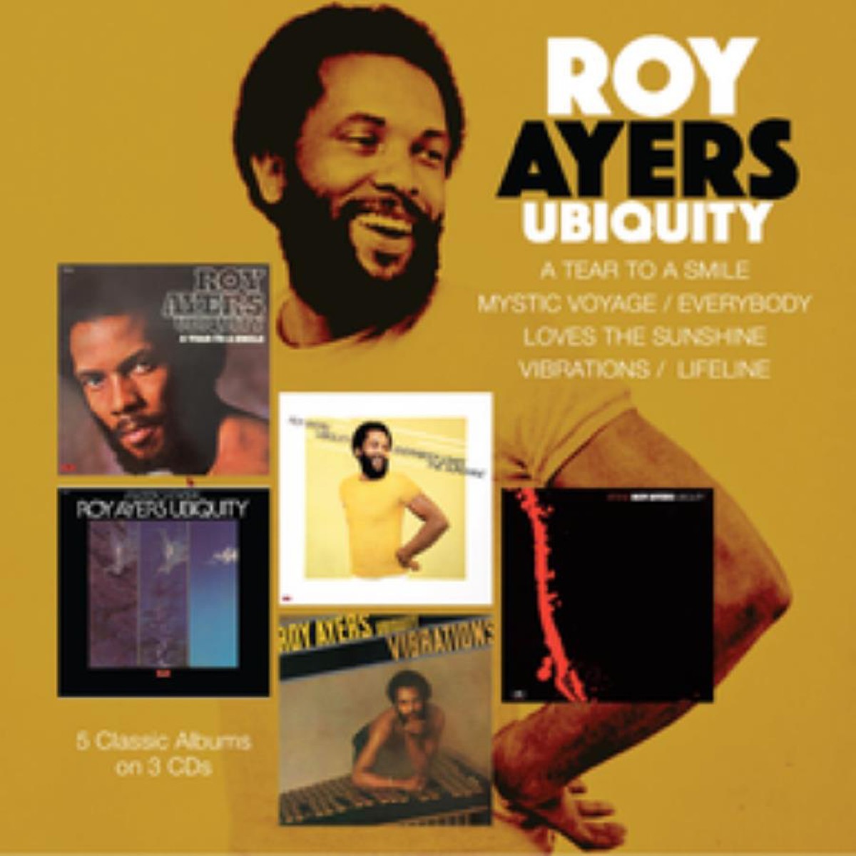 Roy Ayers Ubiquity - Ubiquity - Five Classic Albums On Three CDs