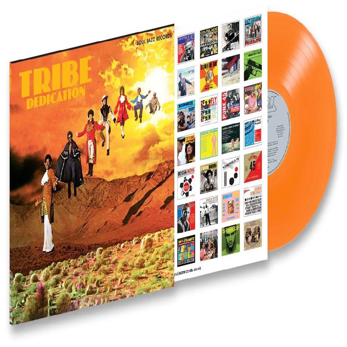 Tribe - Dedication (Orange Coloured Vinyl)