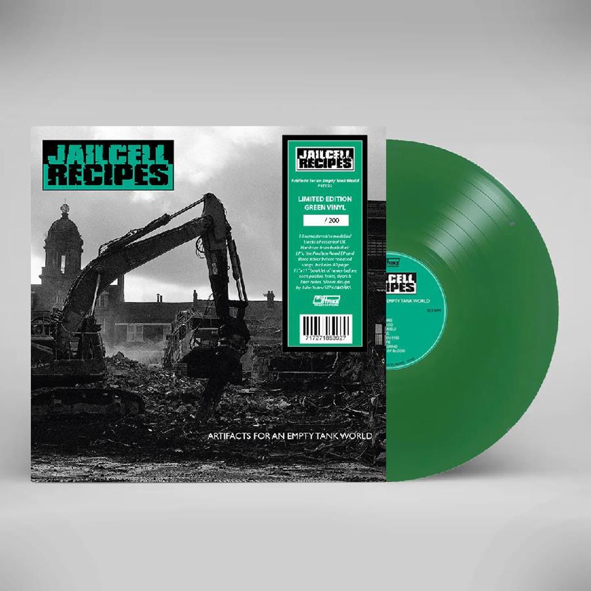 Jailcell Recipes - Artifacts For An Empty Tank World (Color Vinyl)