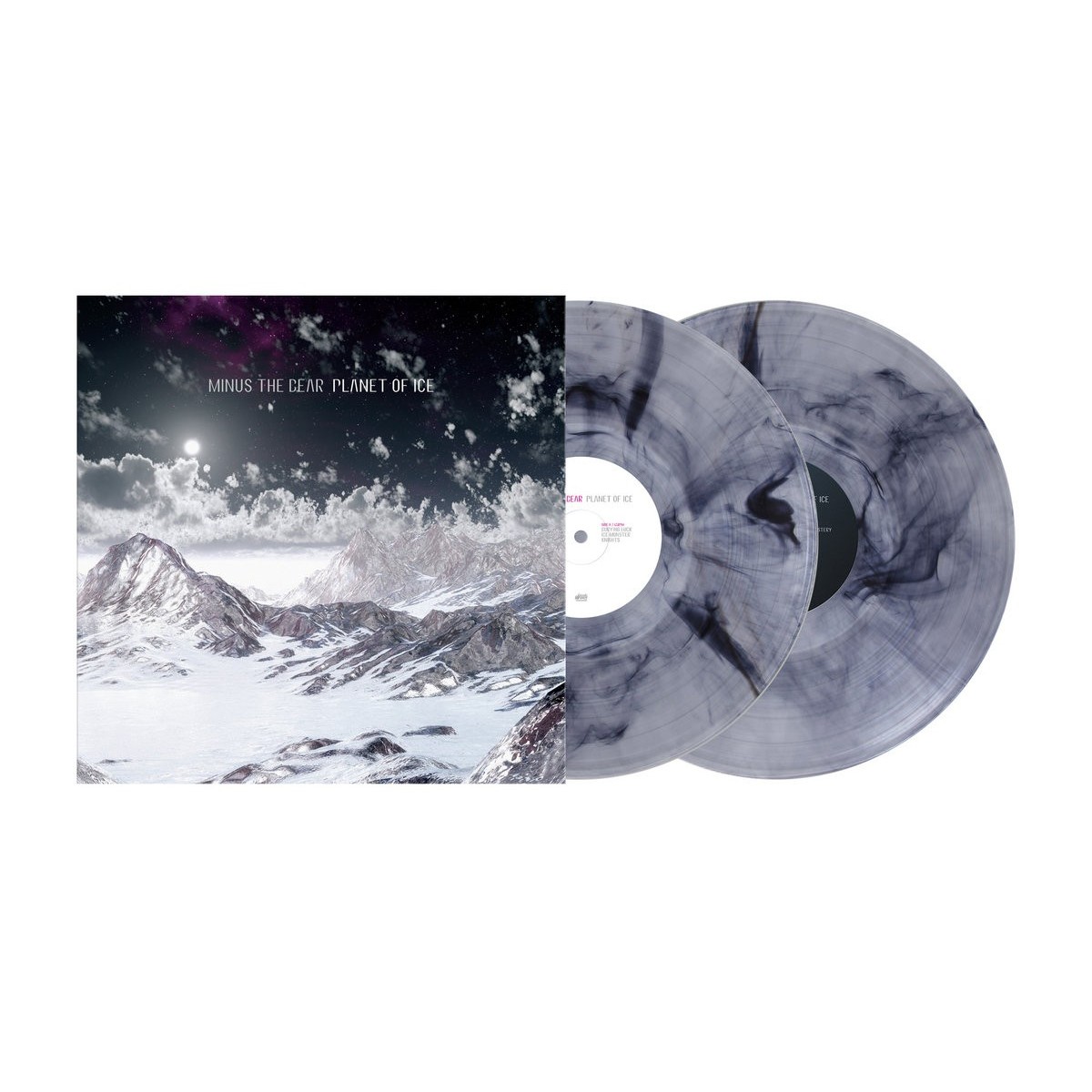 Minus The Bear - Planet Of Ice (Salt And Pepper Vinyl)