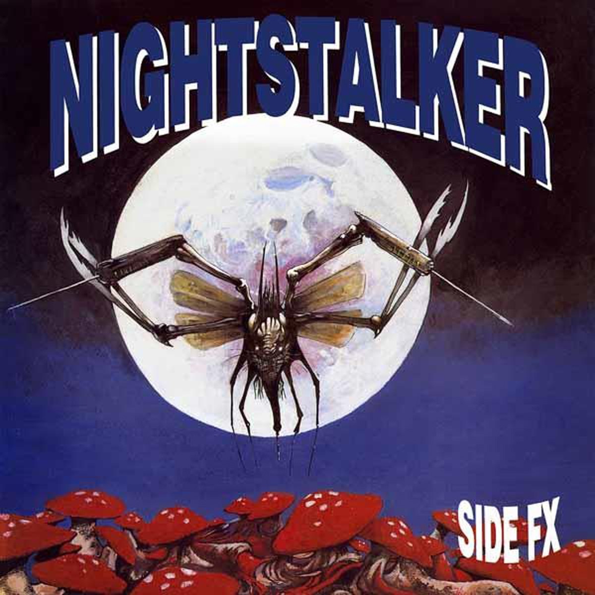 Nightstalker - Side Fx (Transp. Back. Splatter/Red/Blue Vinyl)