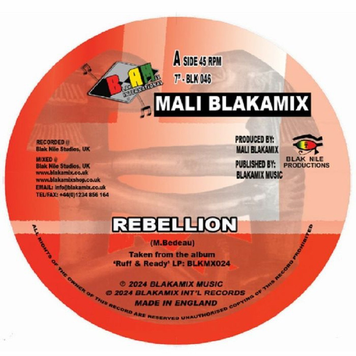 Mali Blakamix - Rebellion / Rebellion II