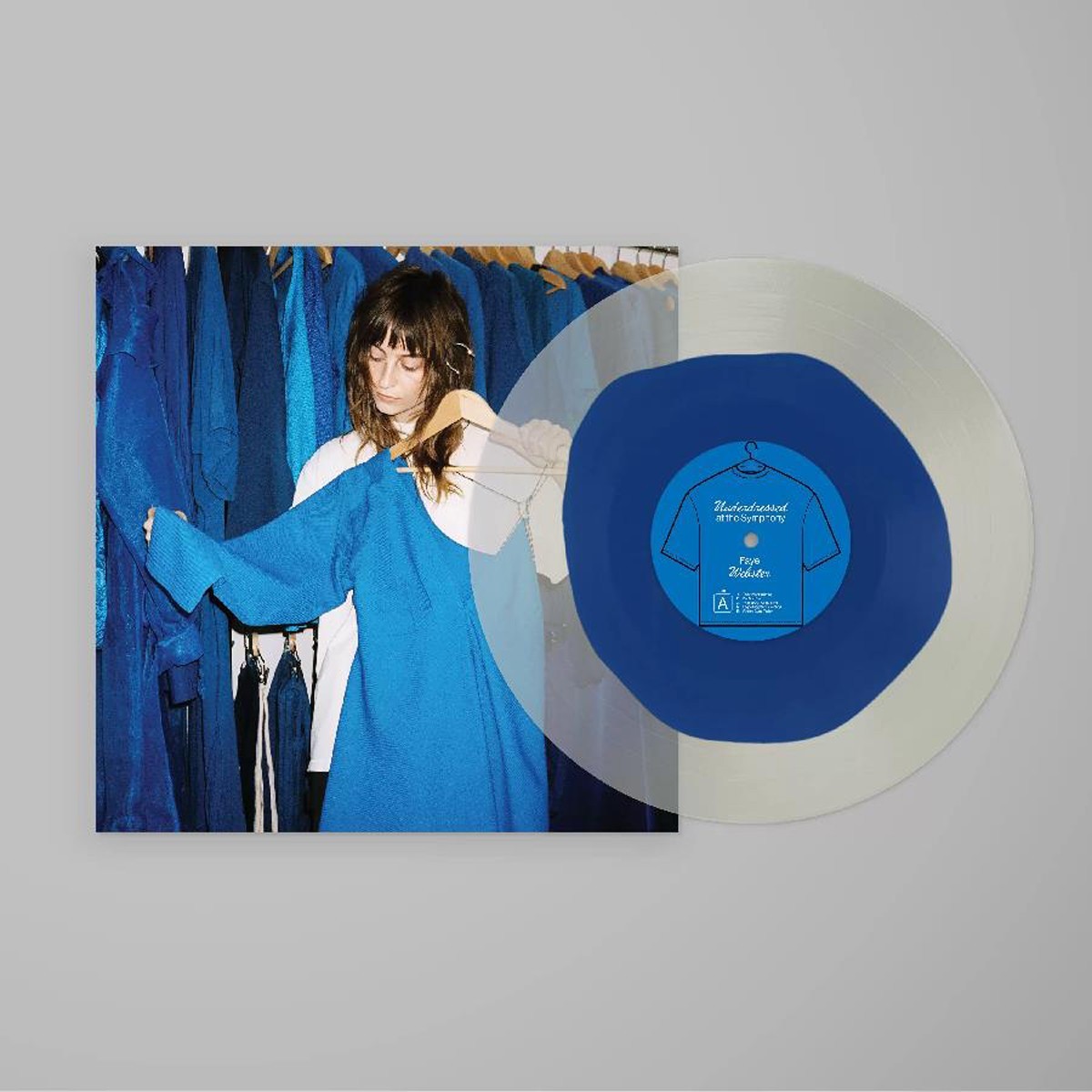 Faye Webster - Underdressed At The Symphony (Blue & White Bullseye Vinyl)