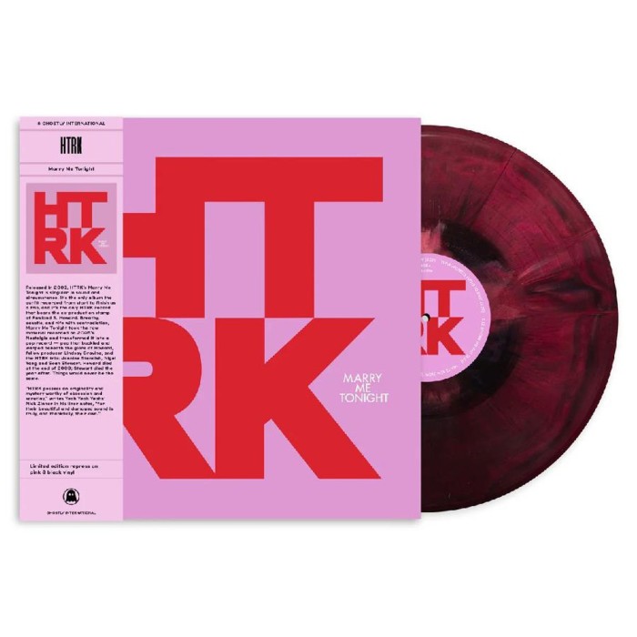 HTRK - Marry Me Tonight (Pink & Black Vinyl)
