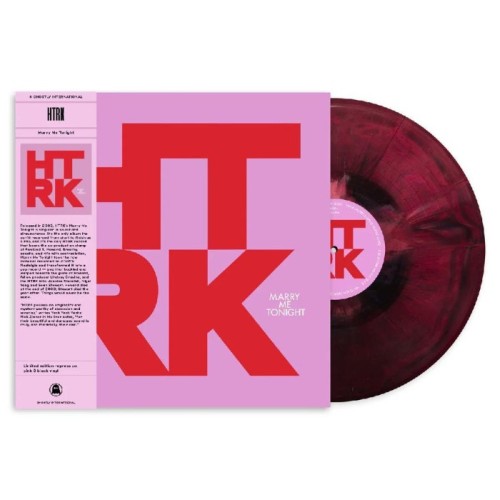 HTRK - Marry Me Tonight (Pink & Black Vinyl)