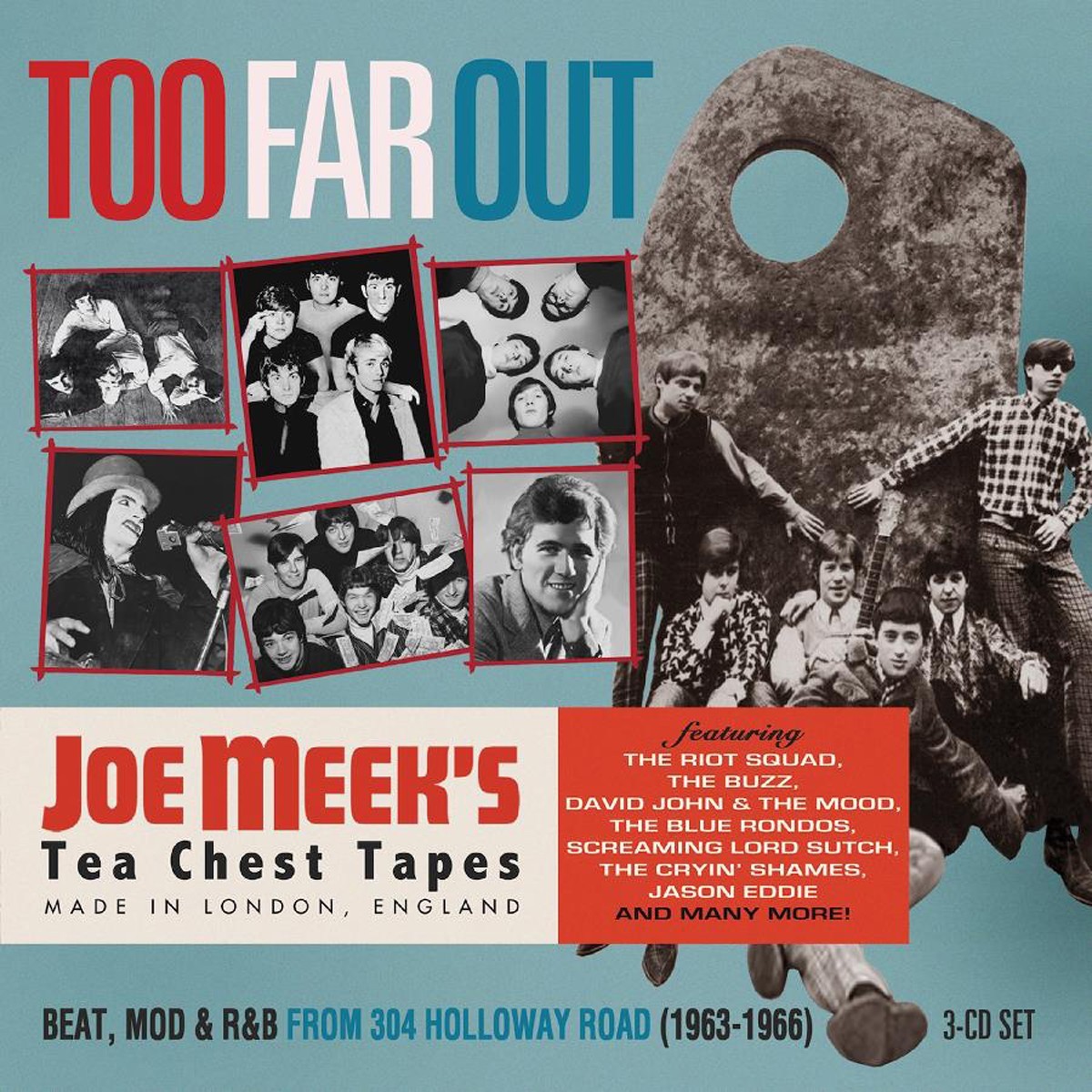 Various Artists - Too Far Out - Beat, Mod & R&B From 304 Holloway Road 1963-1966 (3Cds)