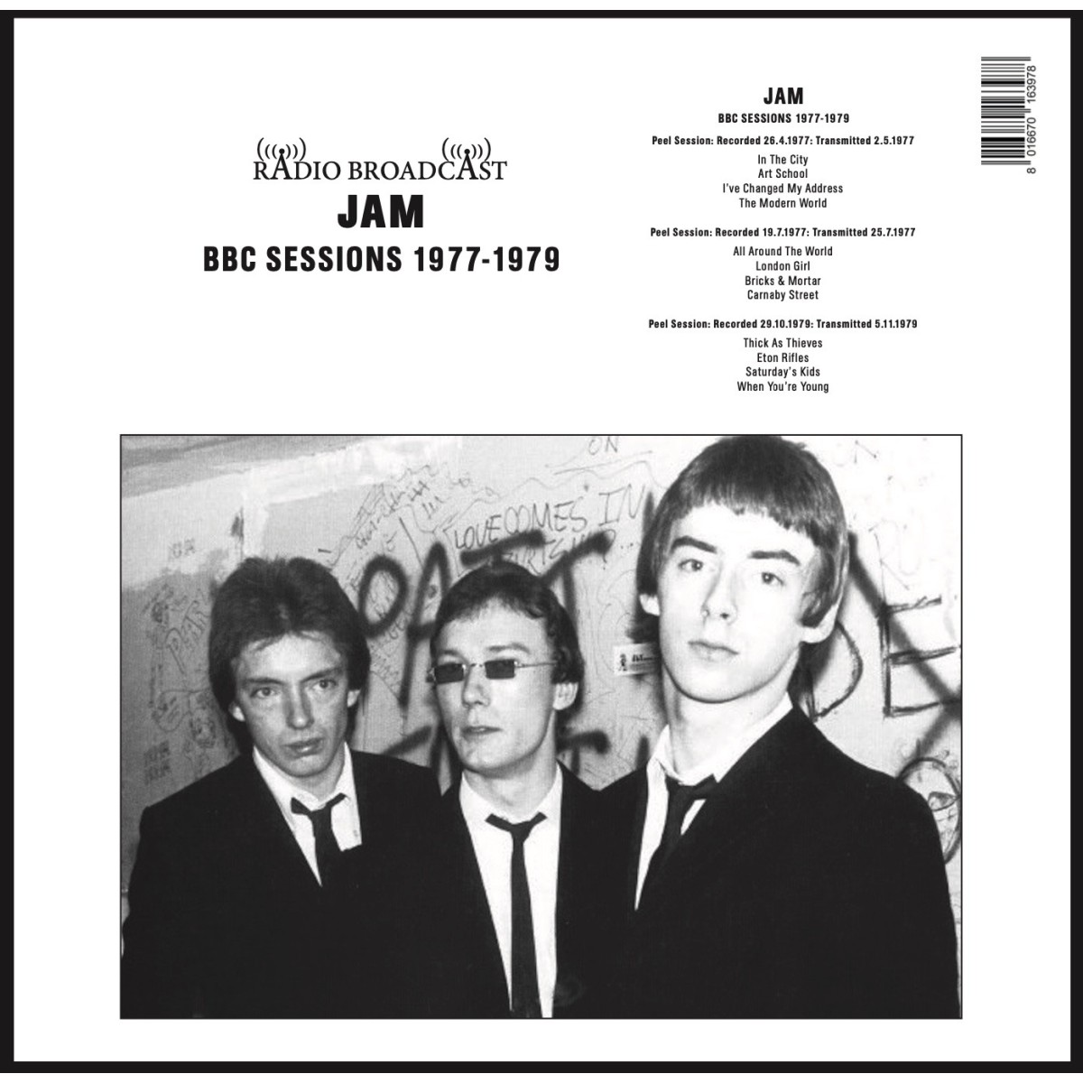 Jam - Bbc Sessions 1977-1979 (Transparent Blue Vinyl)