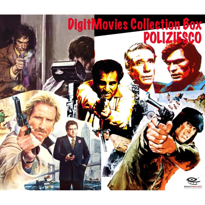 Luciano Michelini & Franco Micalizzi - Digitmovies Collection Box - Poliziesco - 5 Cd Box Slipcase