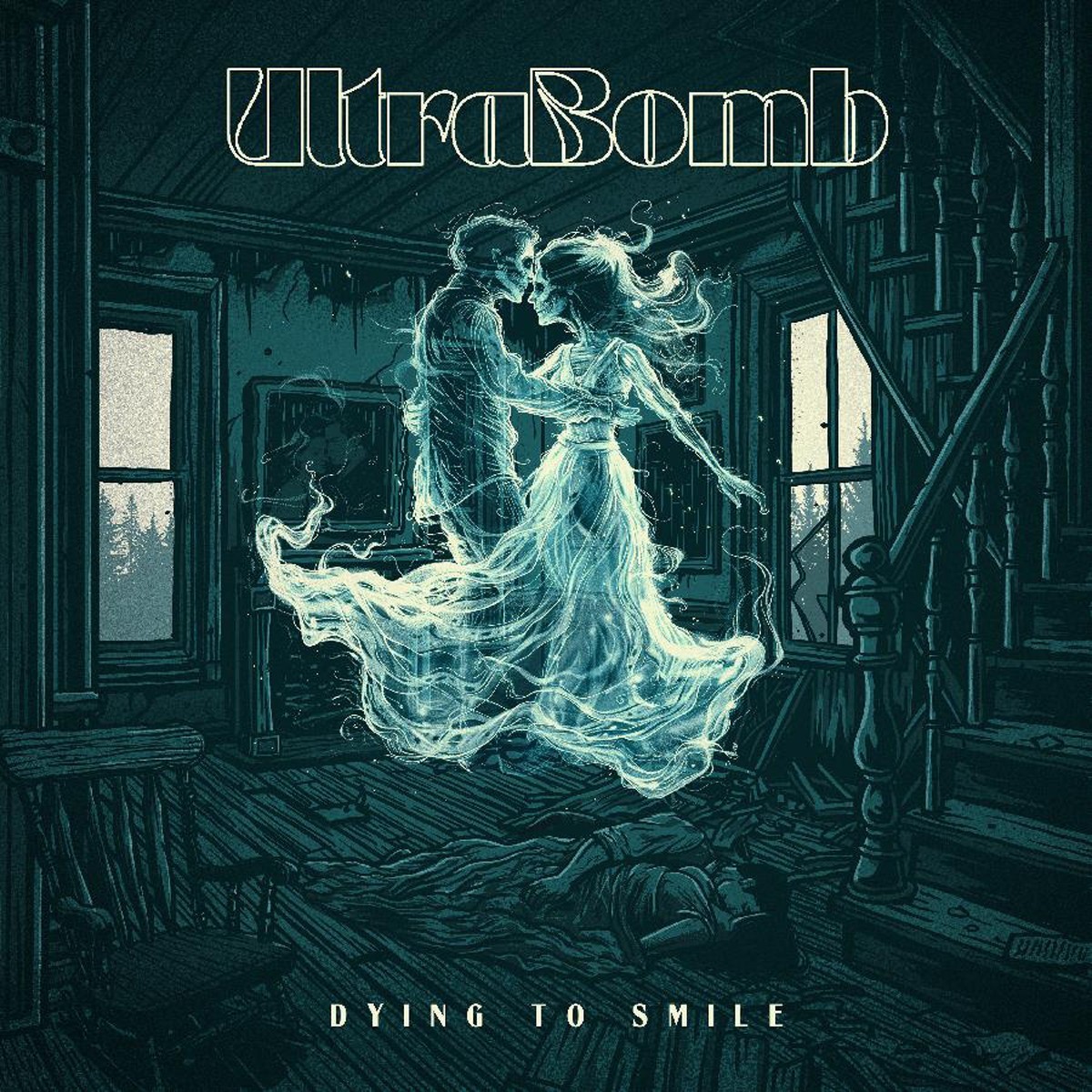 UltraBomb - Dying To Smile (2nd Pressing: Opaque Blue Vinyl)