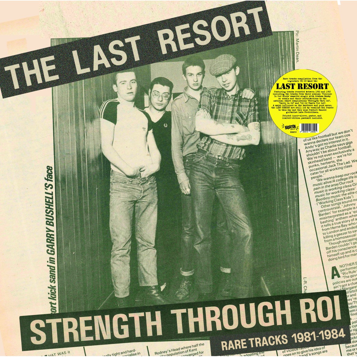 Last Resort - Strength Through Roi - Rare Tracks 1981-1984