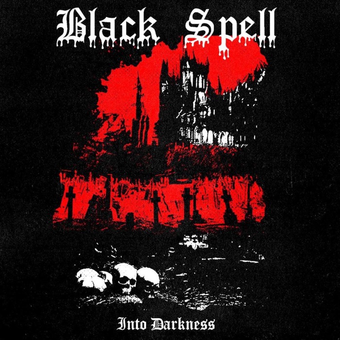 Black Spell - Into Darkness (Black / White Swirl Vinyl)