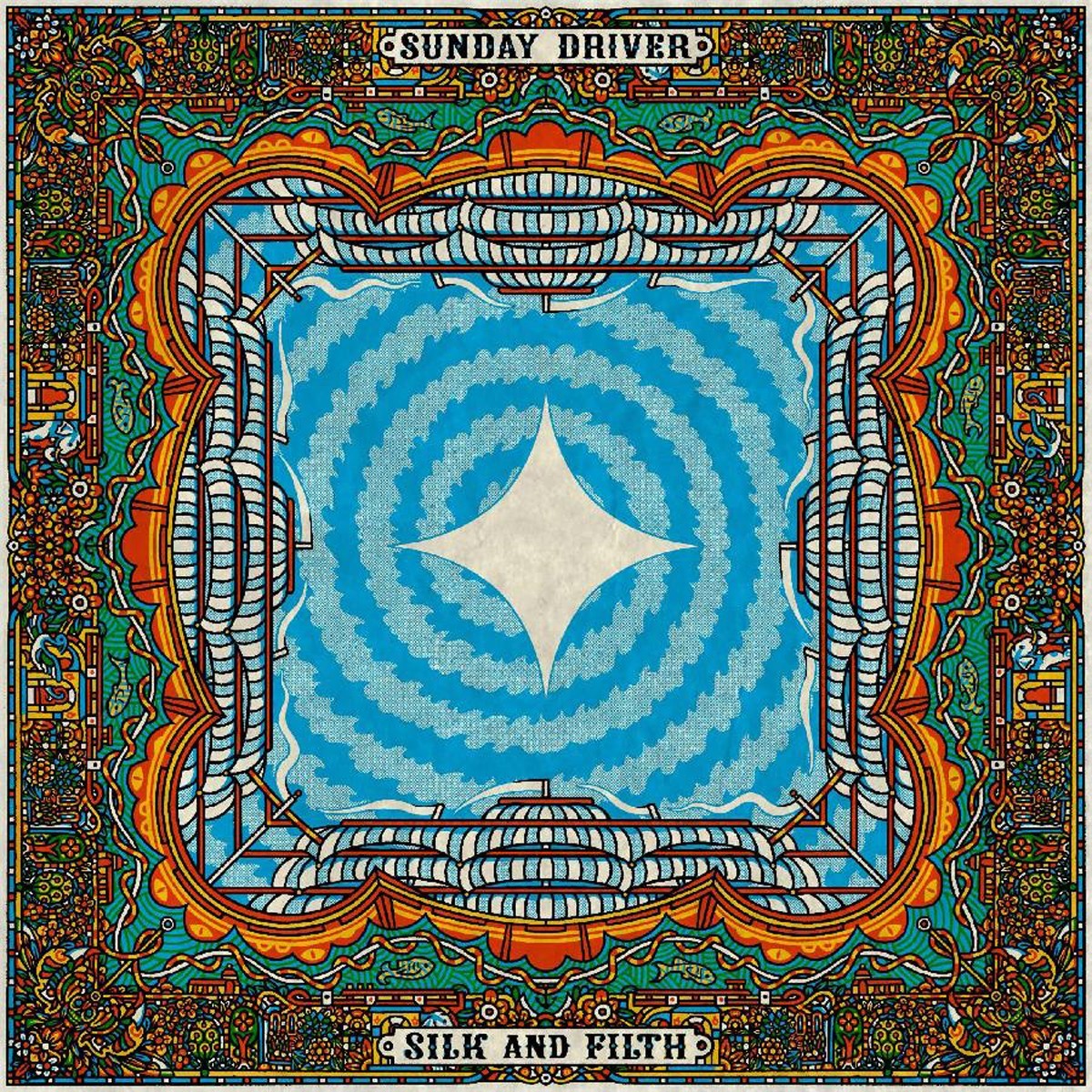 Sunday Driver - Silk And Filth (Orange Vinyl)