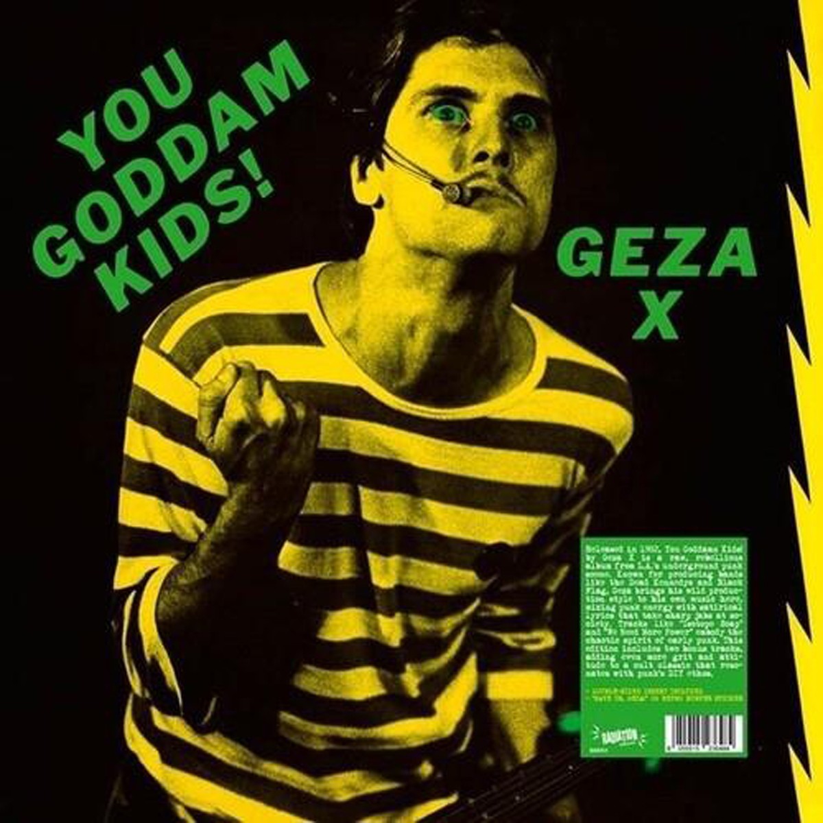 Geza X - You Goddamn Kids (Green Vinyl)