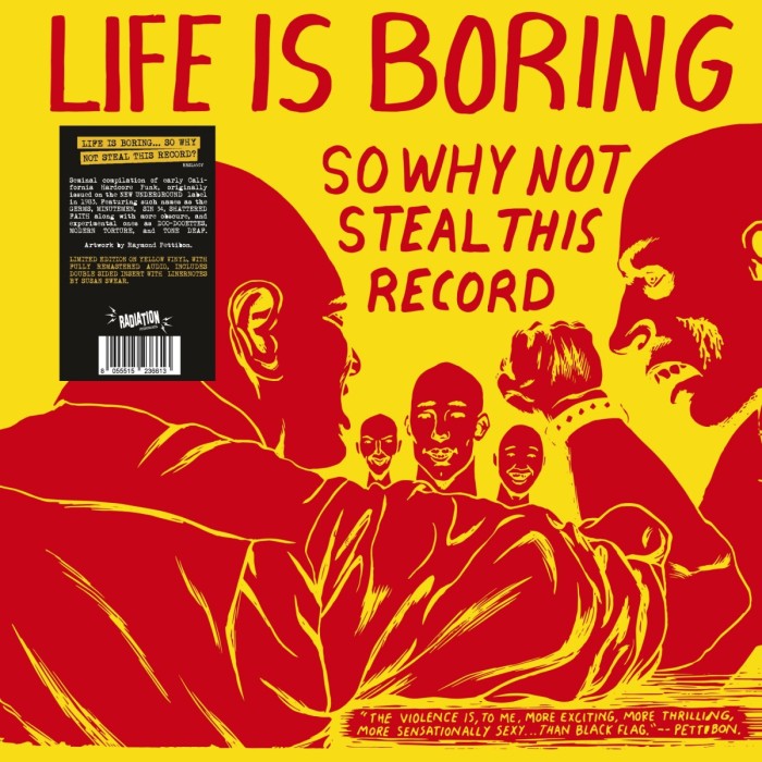 Various Artists - Life Is Boring So Why Not Steal This Record (Yellow Vinyl)