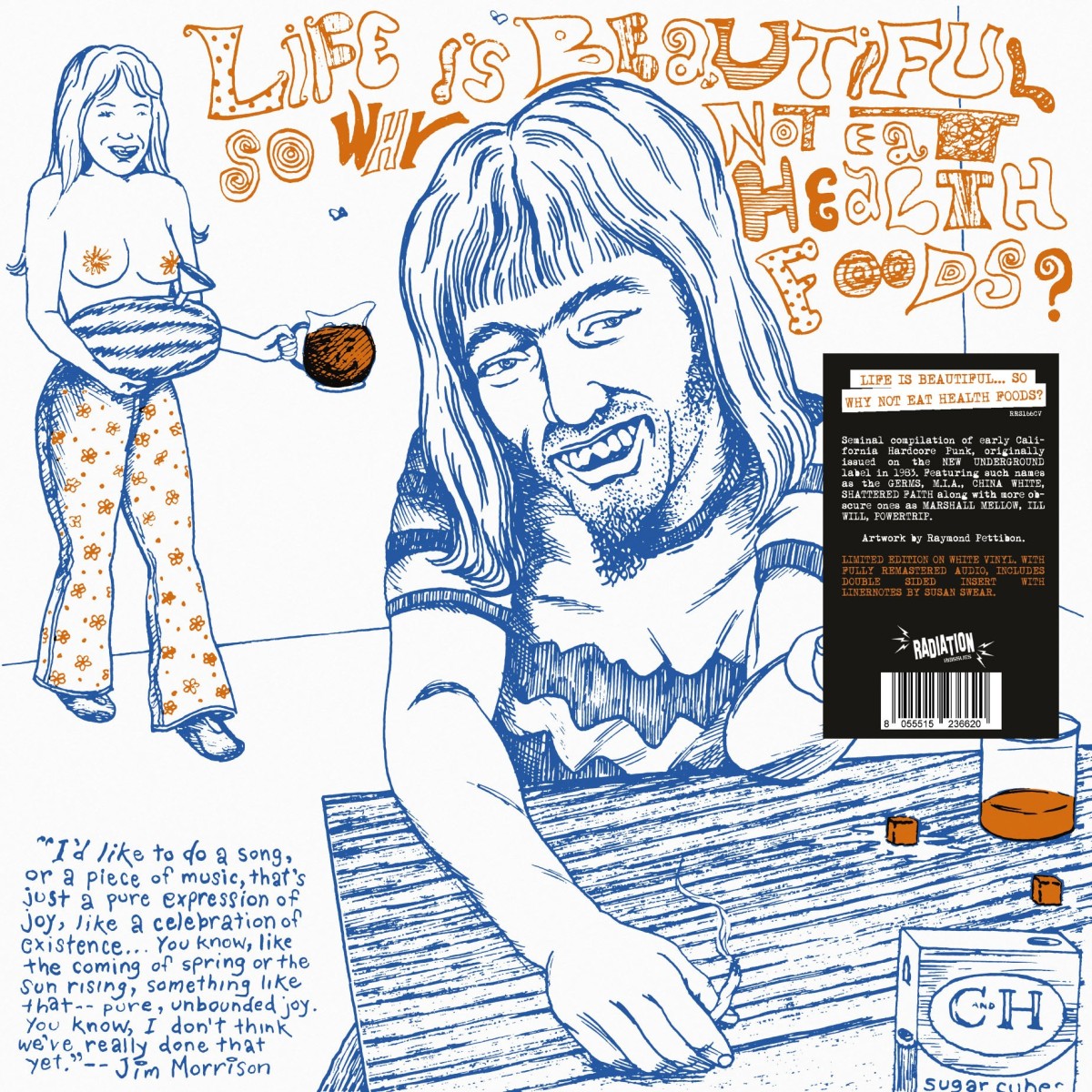 Various Artists - Life Is Beautiful So Why Not Eat Health Foods? (White Vinyl)