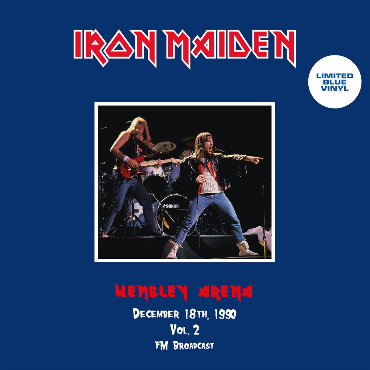 Iron Maiden - Wembley Arena 1990 Vol.2 (Blue Vinyl)