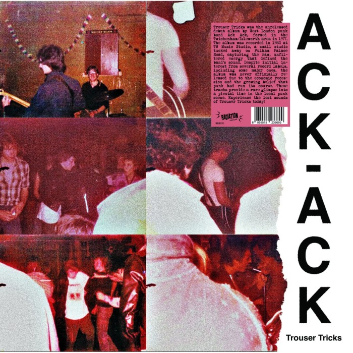 Ack Ack - Trouser Tricks (Red Vinyl)