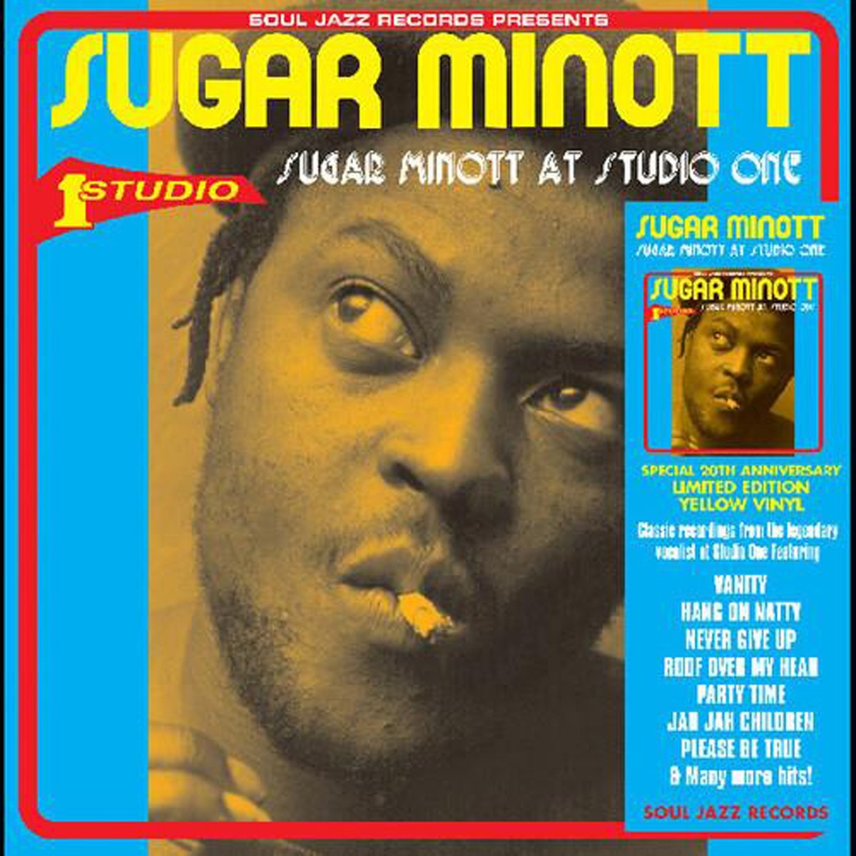Sugar Minott - Sugar Minott At Studio One (Yellow Vinyl)