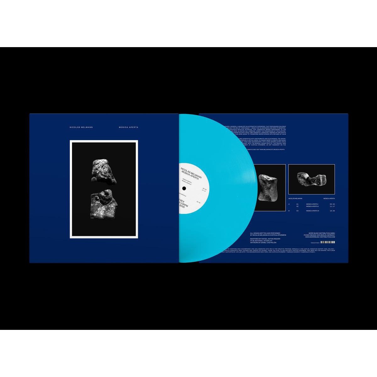 Nicolás Melmann - Musica Aperta (Light Blue Vinyl)