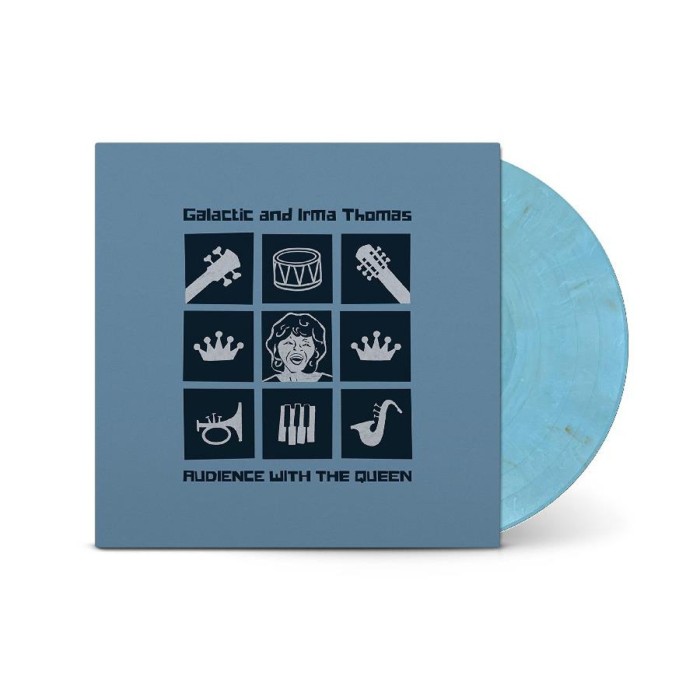 Galactic And Irma Thomas - Audience With The Queen (Sky Blue And Gold Vinyl)