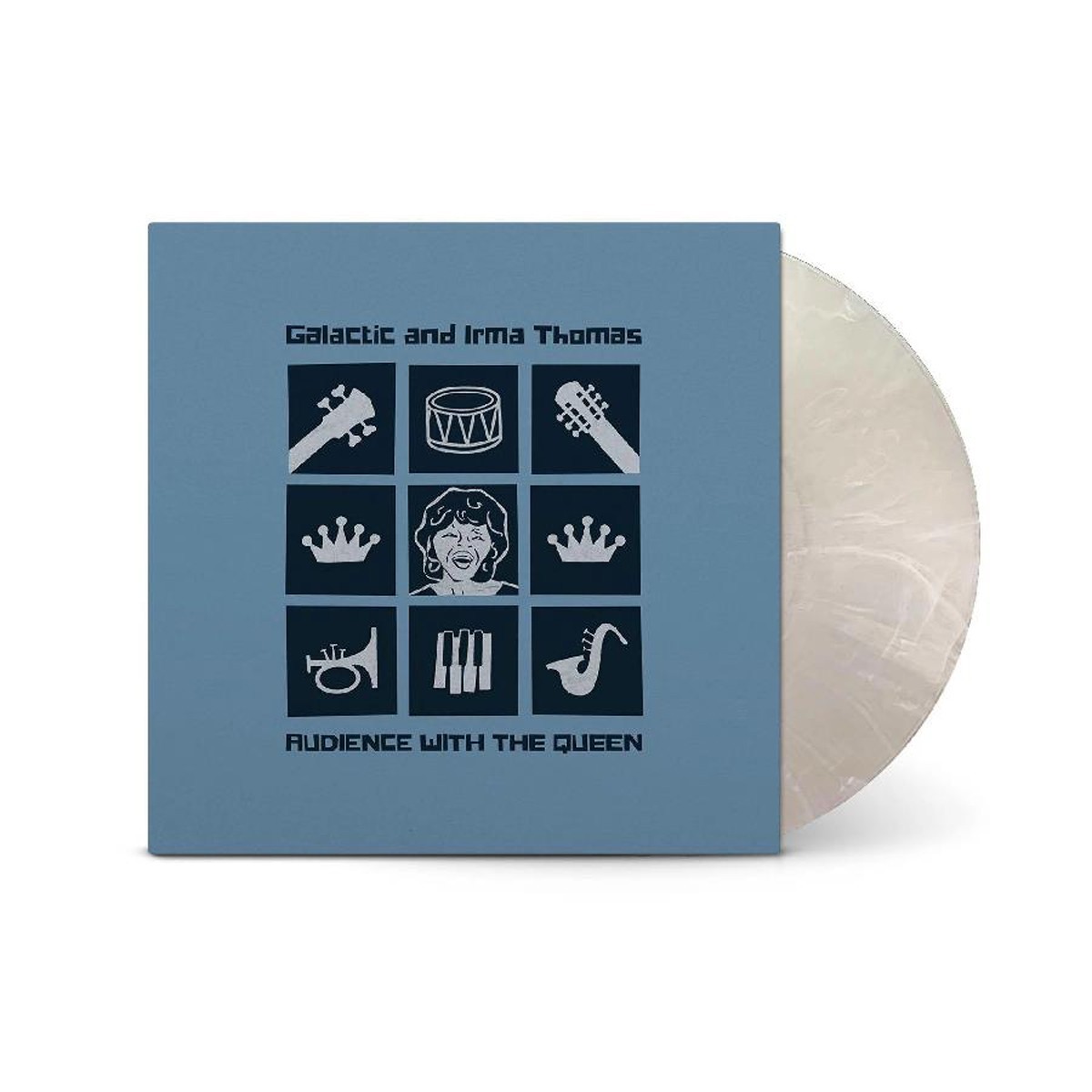 Galactic And Irma Thomas - Audience With The Queen (Clear With White Smoke Vinyl)