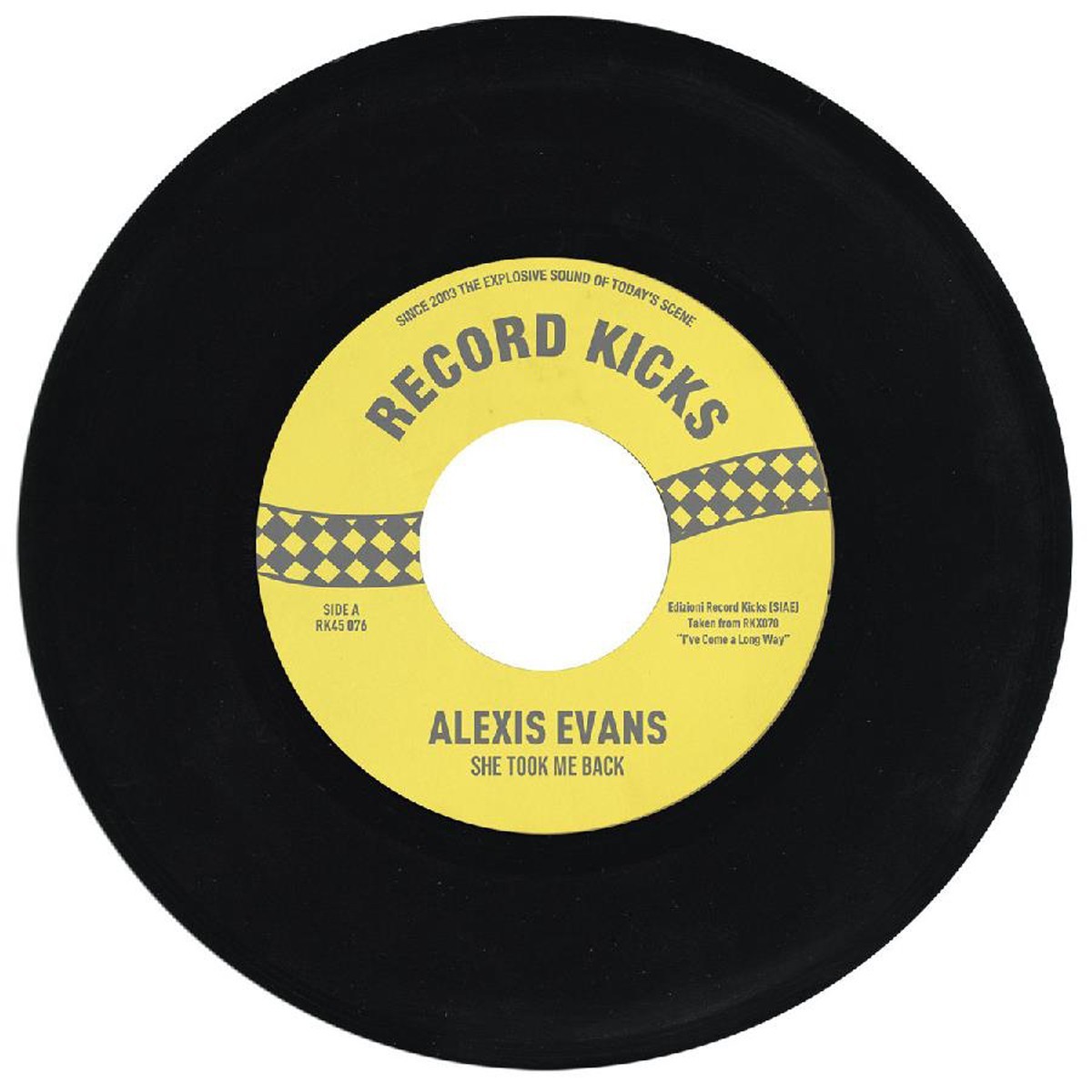 Alexis Evans - She Took Me Back / It's All Over Now