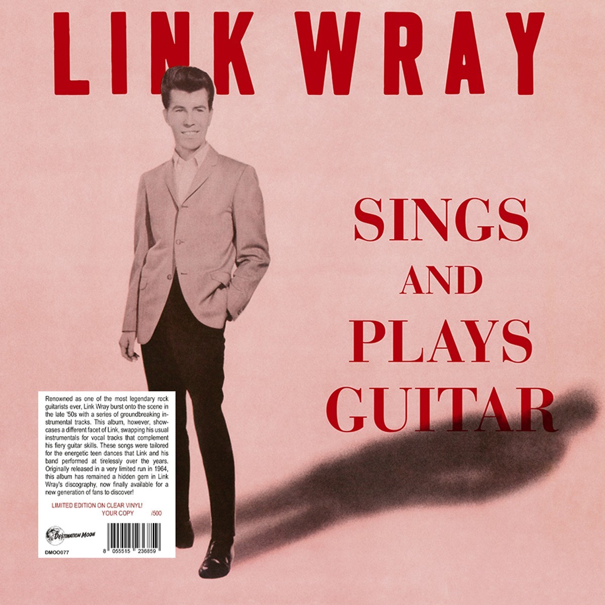 Link Wray - Sings And Plays Guitar (Clear Vinyl)