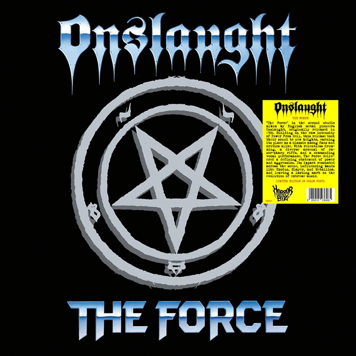 Onslaught - The Force (Blue Vinyl)
