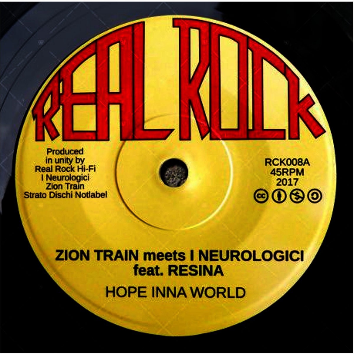 Zion Train Meets - Neurologic Feat. Resina - Hope Inna World / Dub Inna World