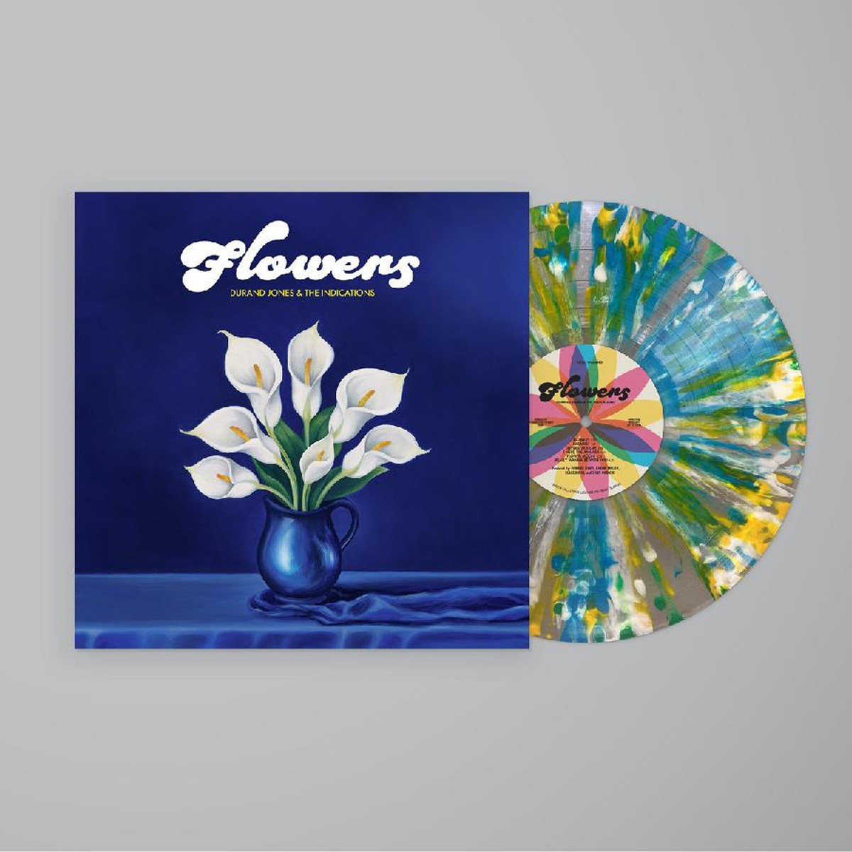 Durand Jones & The Indications - Flowers (Blue Iceberg Splash Vinyl)