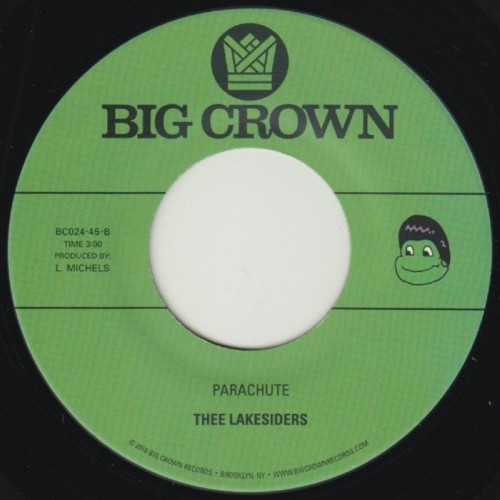 Thee Lakesiders - Parachute / Parachute - Instrumental (Transparent Green Vinyl)