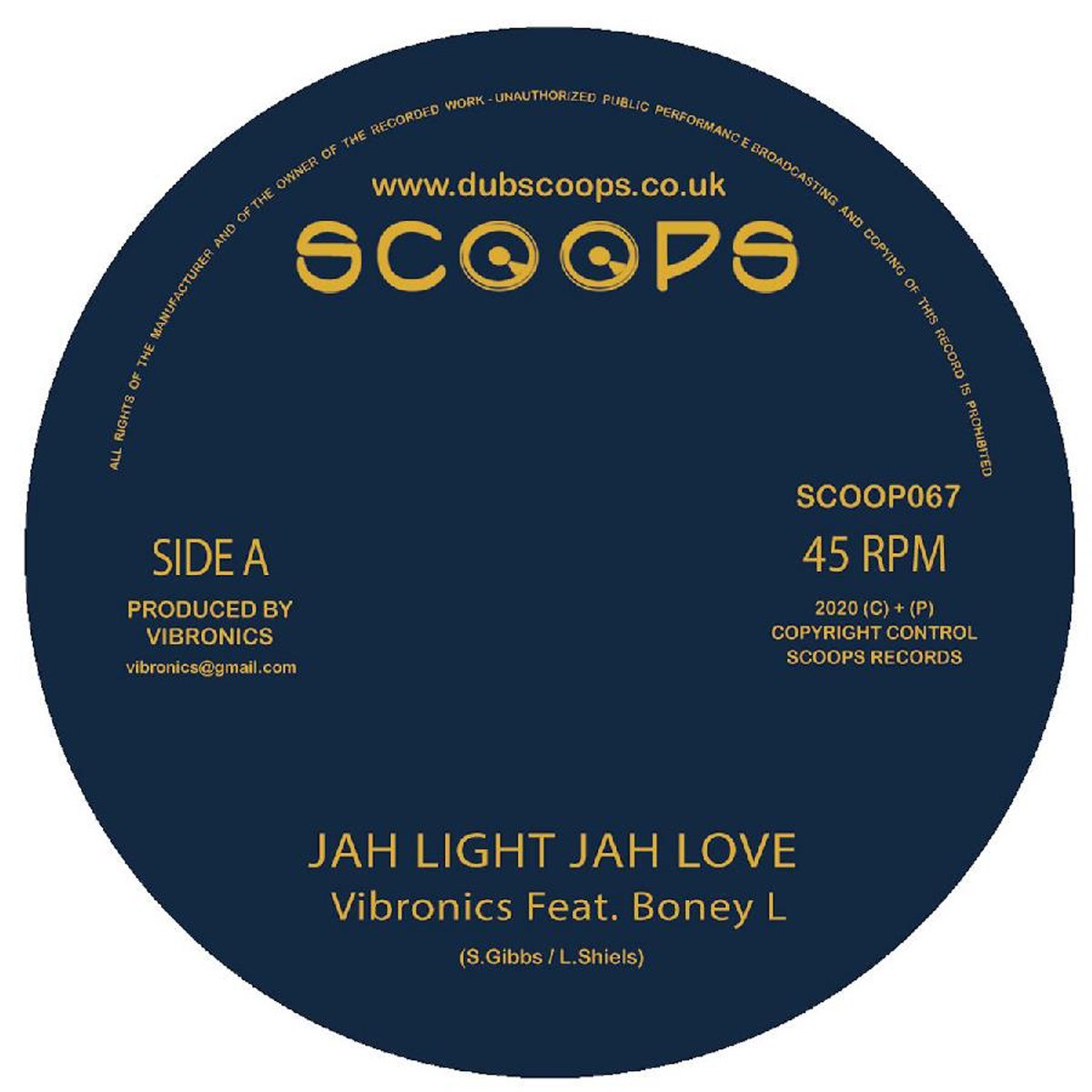 Vibronics Feat. Boney L - Jah Light Jah Love