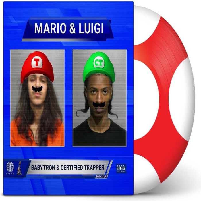 BabyTron & Certified Trapper - Mario & Luigi (Picture Disc)