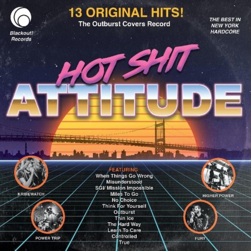 Various Artists - Hot Shit Attitude: The Outburst Covers Record (Pink)