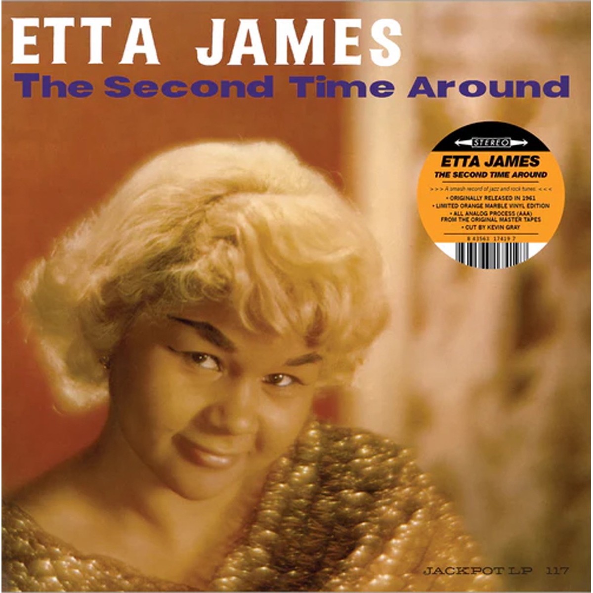 Etta James - The Second Time Around (Orange Marbled Vinyl)