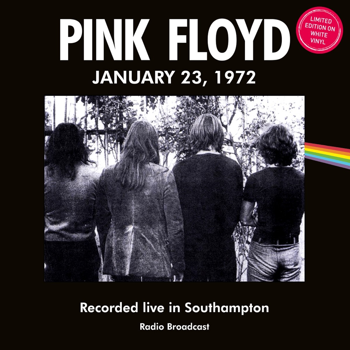 Pink Floyd - Recorded Live In Southampton January 23, 1972 (White Vinyl)