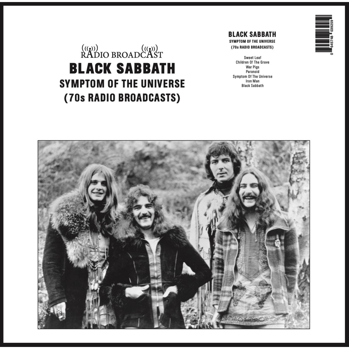Black Sabbath - Symptom Of The Universe (70s Radio Broadcasts)