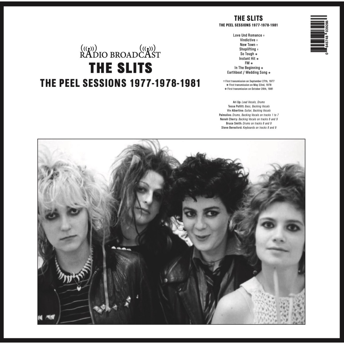The Slits - The Peel Sessions 1977-1978-1981